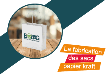 Fabrication de sac papier kraft publicitaire